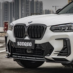 Sooqoo Dry Carbon Front Lip for BMW iX3 G08 (2020–Present)