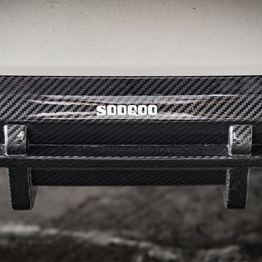 Sooqoo Dry Carbon Rear Diffuser for BMW iX3 G08 (2020–Present)