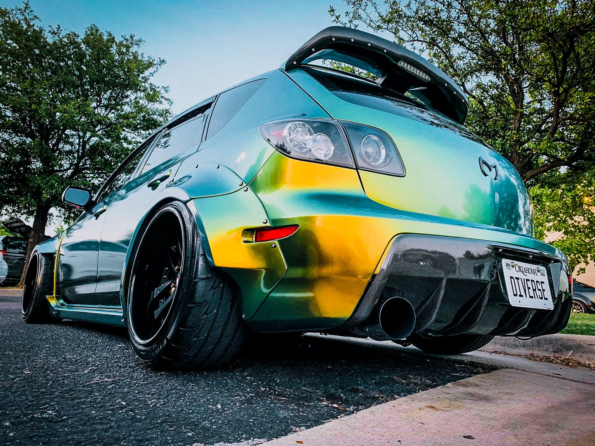 MS3R Gen1 Widebody Kit for 2007-2009 Mazdaspeed 3