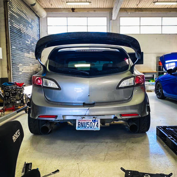MS3R Gen2 Carbon Aero Wing for 2010-2013 Mazdaspeed 3