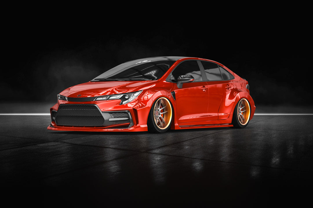 E210R Mk12 Widebody for 2018+ Toyota Corolla