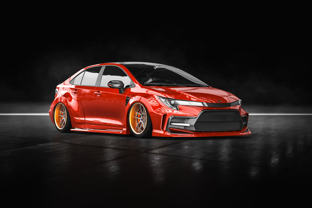 E210R Mk12 Widebody for 2018+ Toyota Corolla