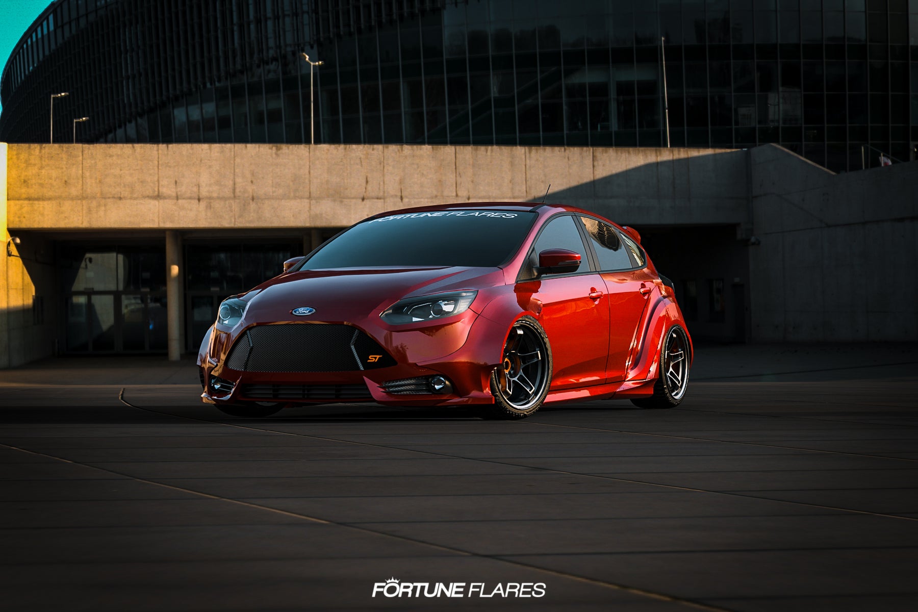World's first WIDE BODY Mk4 Ford Focus ST edition! 